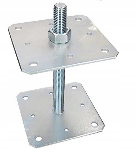 Placa cu filet pentru prindere grinda Nr.PSR3-(160MMX160MMX250MMX4.8MM)