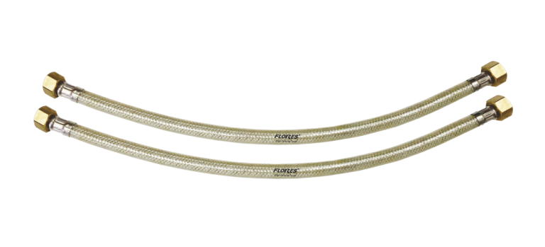 Racord pentru apa izolat de 1/2-3/8 Piulita+Piulita (30CM)