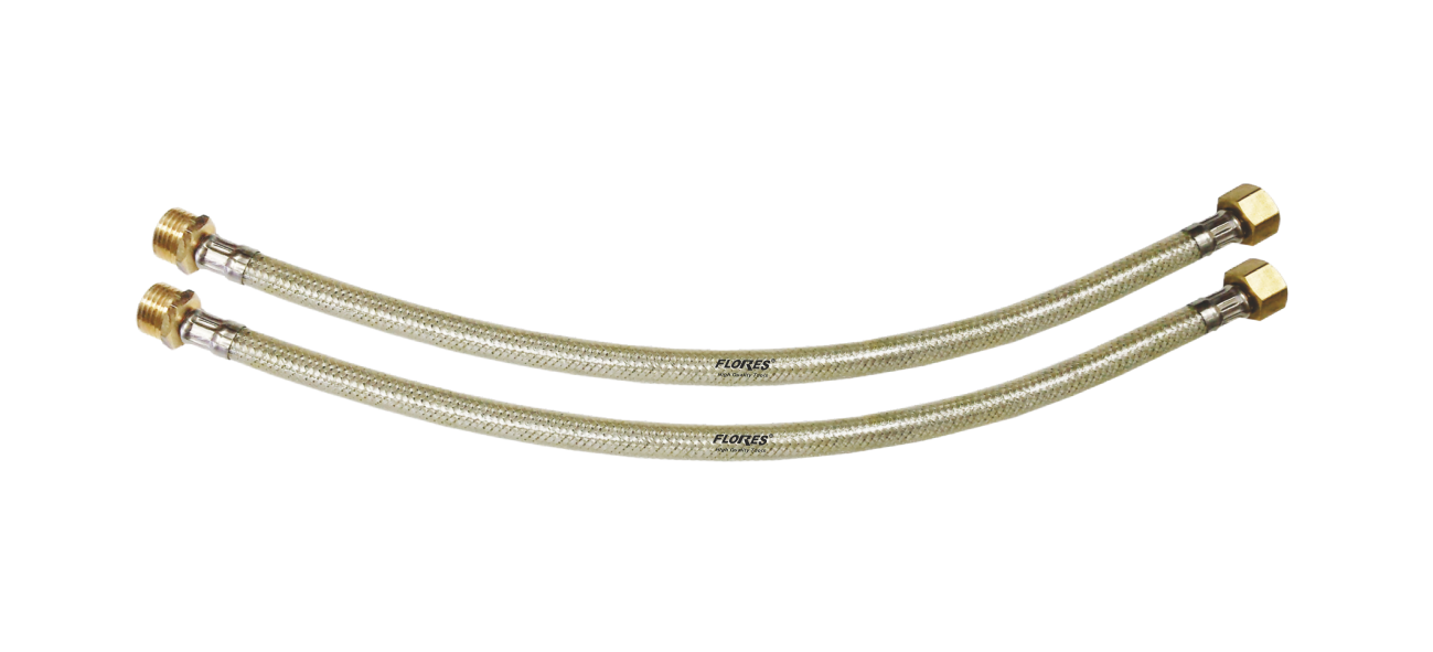 Racord pentru apa izolat de 1/2-1/2 Piulita+Niplu (50CM)