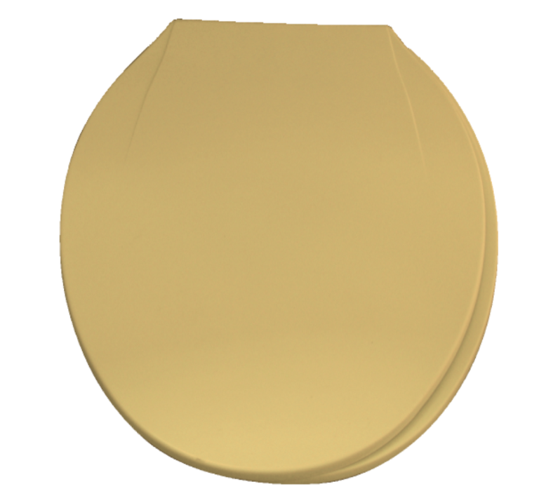 Capac pentru WC din plastic gros (crem)