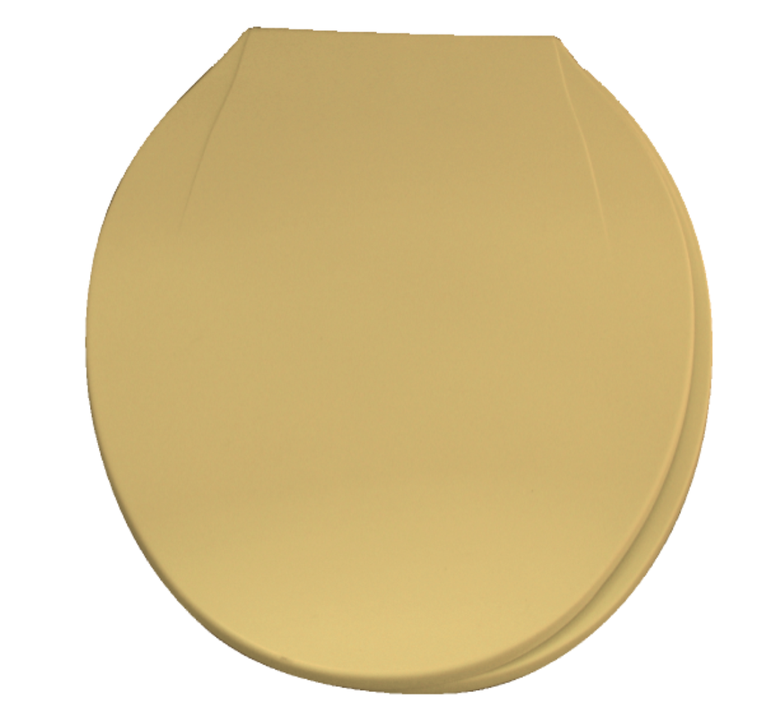 Capac pentru WC din plastic gros (crem)