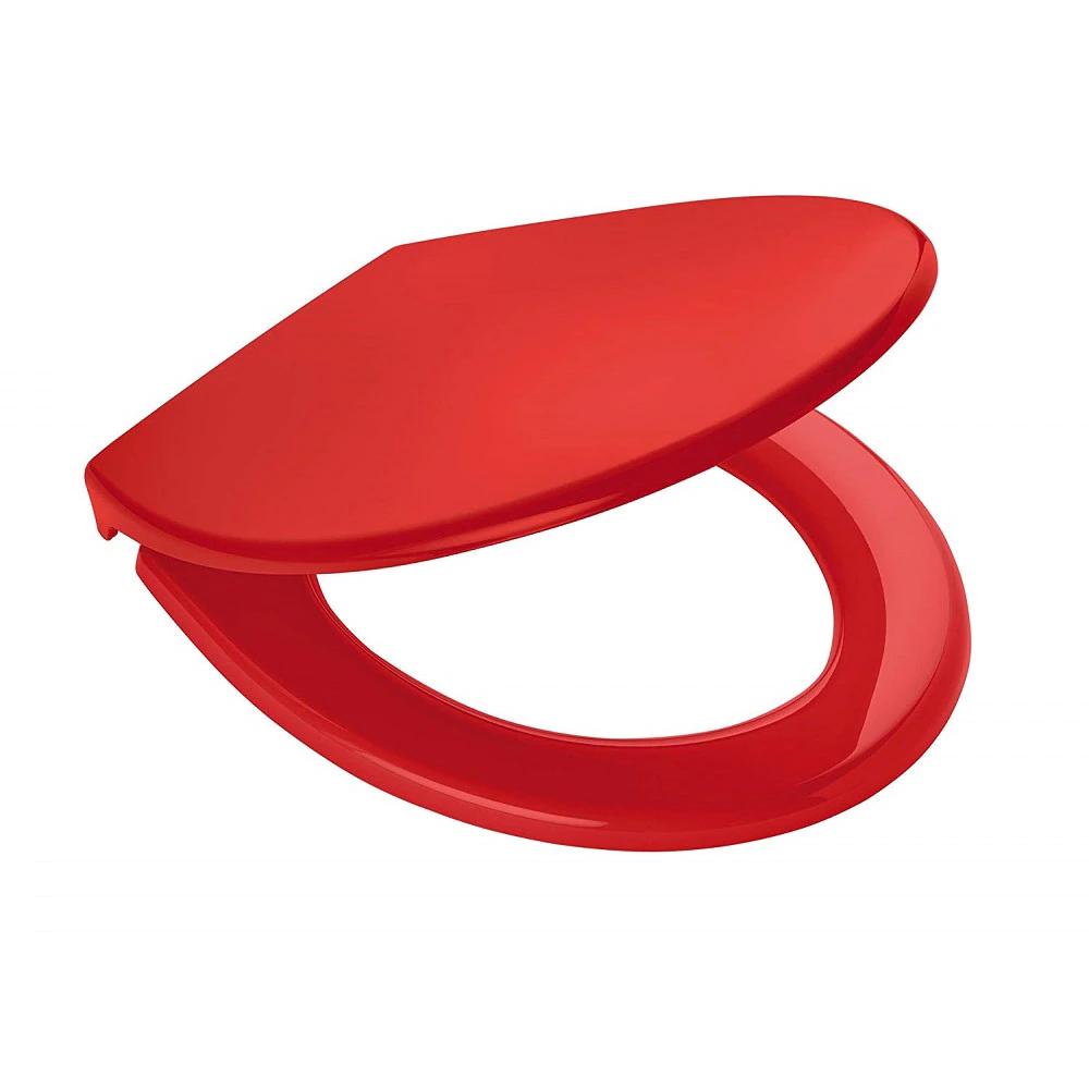 Capac pentru WC (Nova) din plastic (rosu)