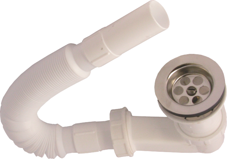 Sifon cadita+racord flexibil (1"1/2-32 MM)