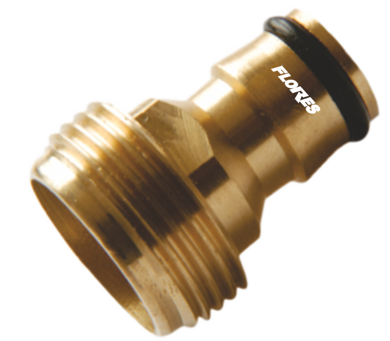 Adaptor cu filet exterior din bronz pentru furtun (3/4)