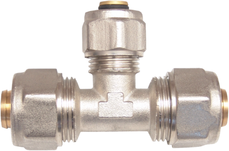 Teu redus pentru teava pexal P+P+P (3/4x1/2x3/4)