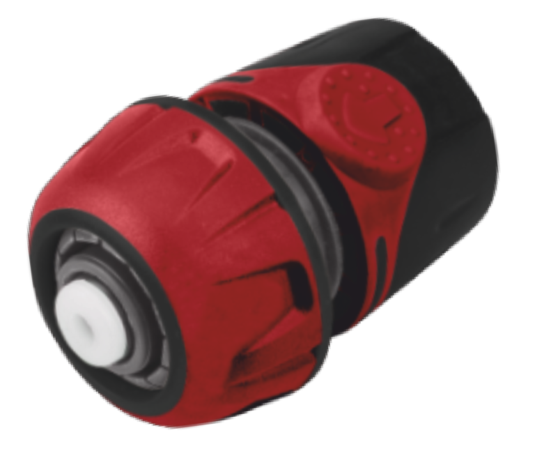 Conector cauciucat cu opritor pentru furtun (1/2)