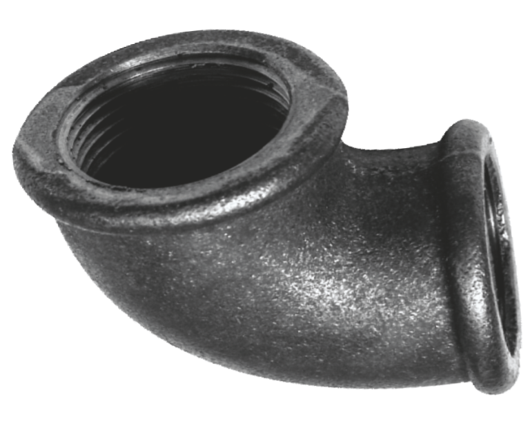 Cot negru pentru gaze (1"1/4 Nr.2 Fi+Fi)