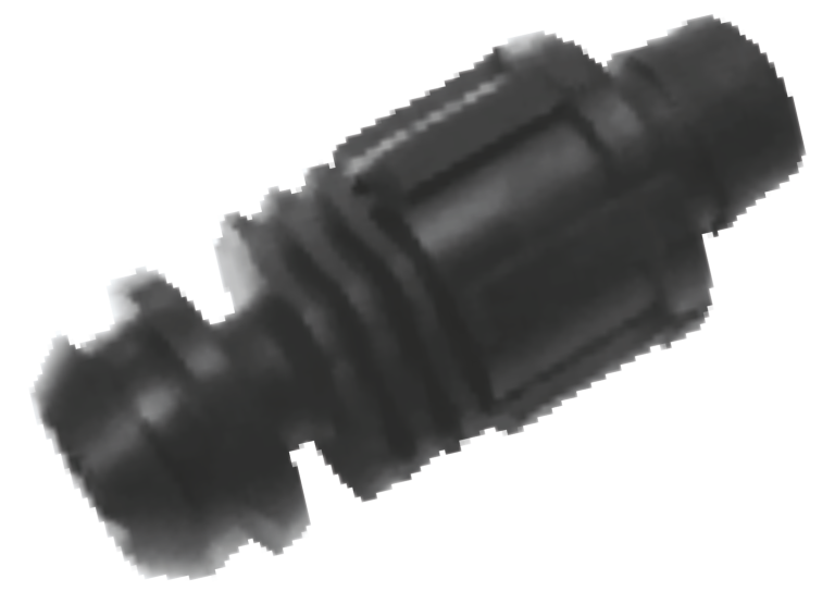 Conector din plastic cu garnitura pentru teava picurare (16MMxPiulita)