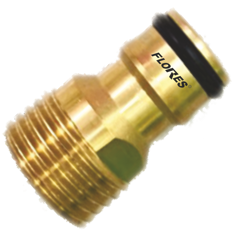 Adaptor cu filet exterior din bronz pentru furtun (1/2)