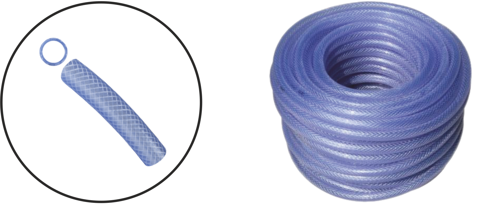 Furtun pentru apa transparent (3/4-100M./Rola)