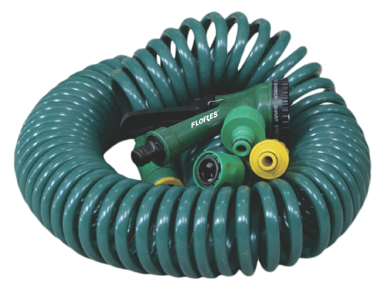 Aspersor stropitor cu furtun spiralat (1/2-15M)