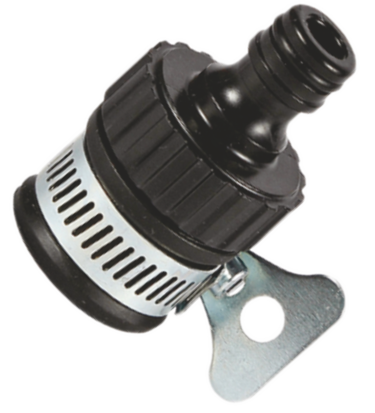 Conector adaptor cu colier pentru furtun (3/4)