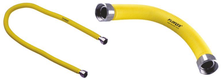 Racord gaz metalic extensibil (P+P) de 1/2 (500MMX1000MM)
