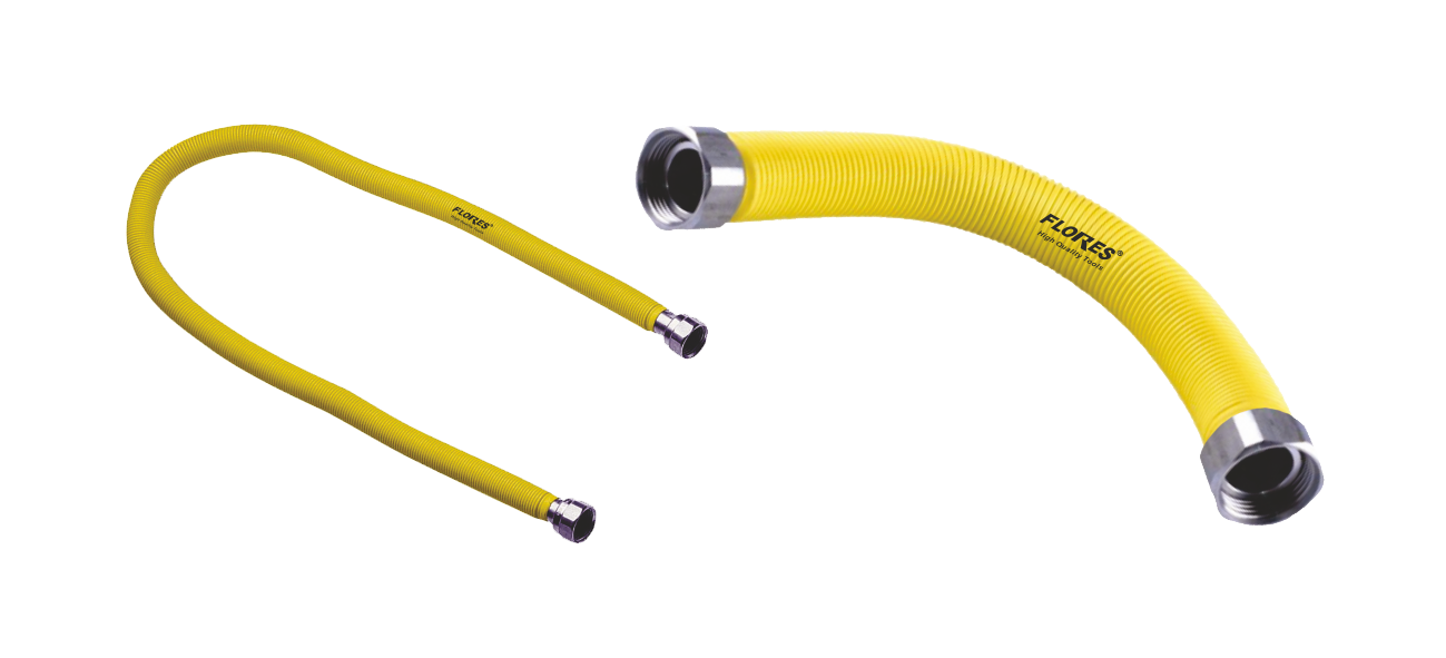 Racord gaz metalic extensibil (P+P) de 1/2 (300MMX600MM)