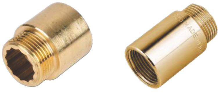 Prelungitor pentru baterie din bronz (25MM)