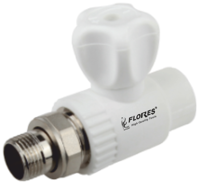 Robinet coltar drept pentru PPR (25MMx3/4FE)