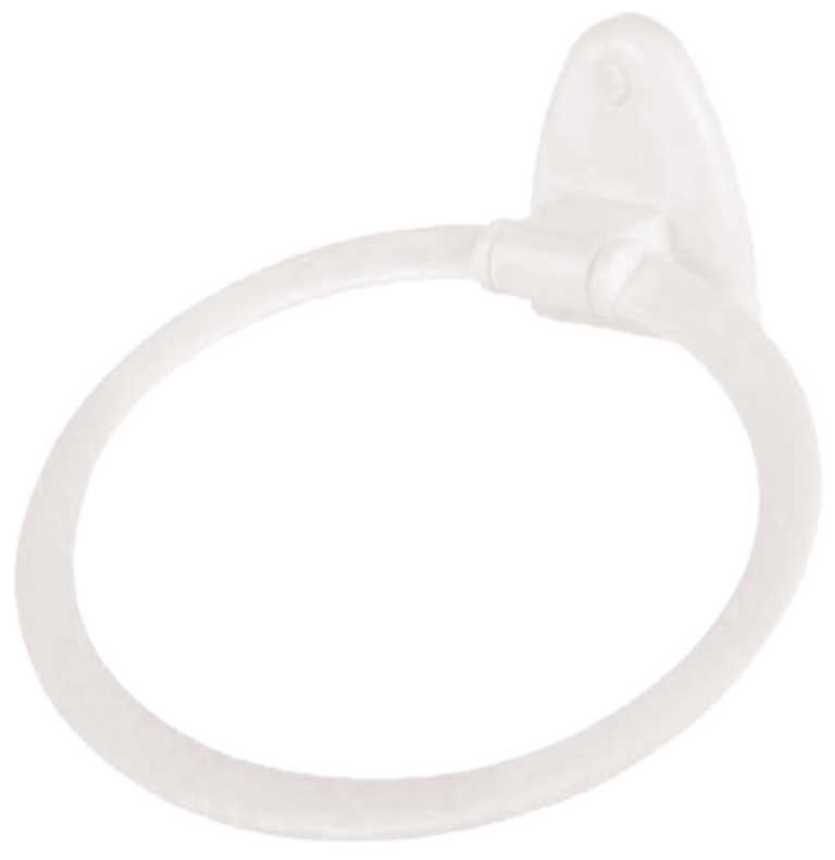 Suport pentru prosop rotund din plastic (Y110)