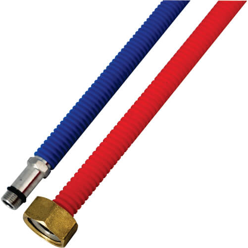Racord apa izolat pentru baterie din bronz (1/2-60CM-2buc./set)