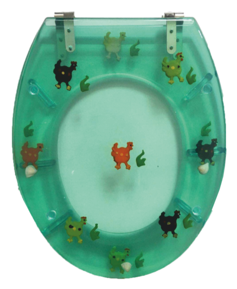 Capac pentru WC siliconat (PL-847)