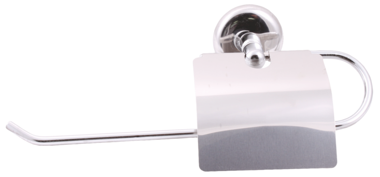 Suport lung din metal cu capac pentru rola prosop/hartie (Nr.211-K)