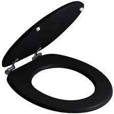 Capac pentru WC din plastic Nova (Negru)