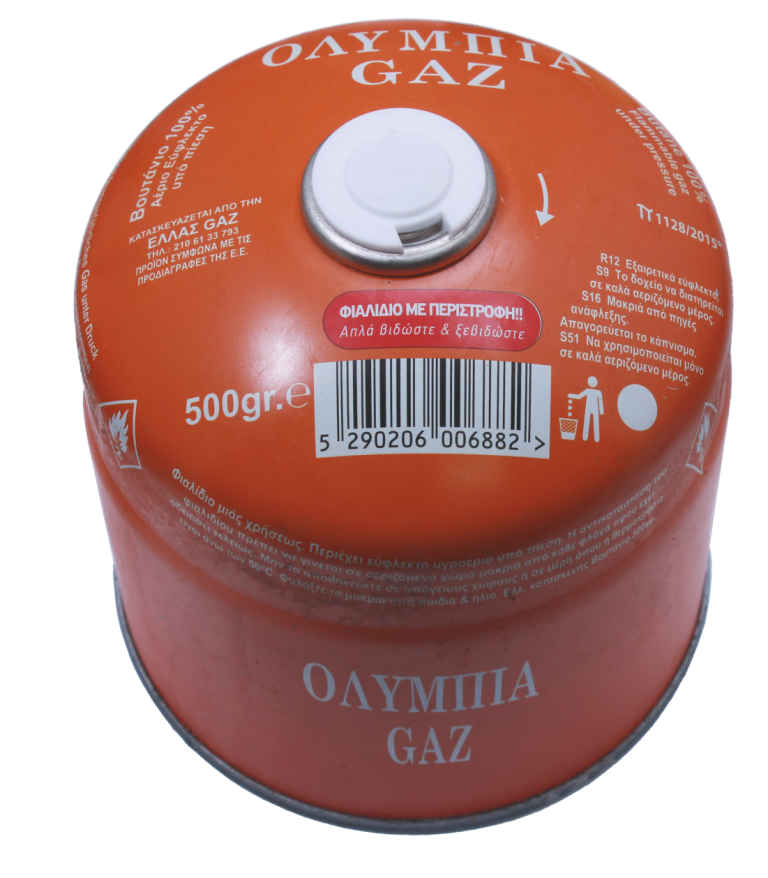 Doza gaz lichida cu supapa de 500GR.