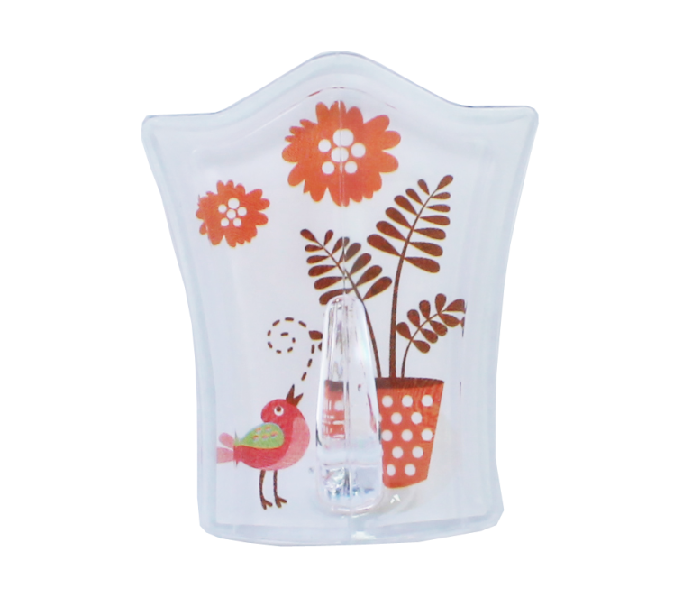 Cuier din plastic pentru baie 1 buc./set-(Y-121)
