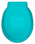Capac pentru WC universal din plastic cu model mar (VERDE)
