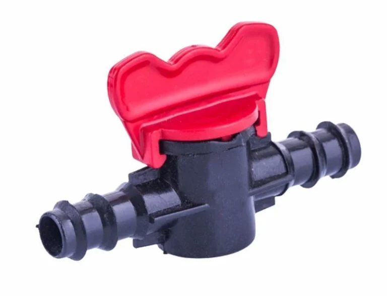Robinet din plastic pentru teava picurare cu stut (20MMx20MM)-NR.7640