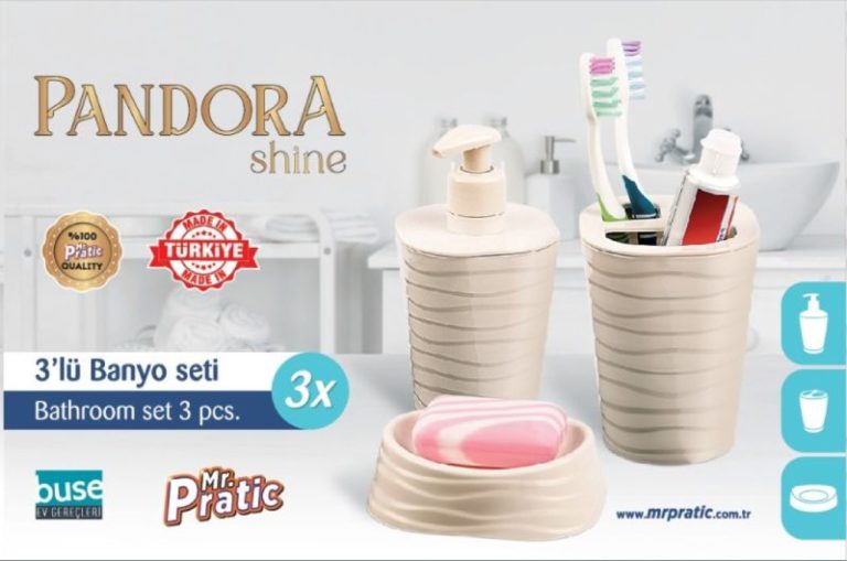 Set pentru baie PANDORA (3Buc./set-MR239)