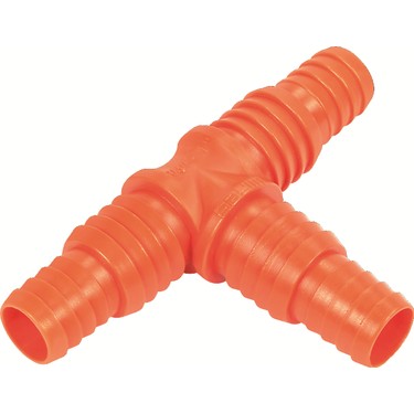 Teu pentru furtun din teava plastic (1/2-5/8-MD 33)
