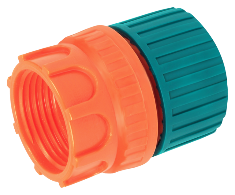 Reductie din plastic+conector furtun (3/4-FI-MD 46)