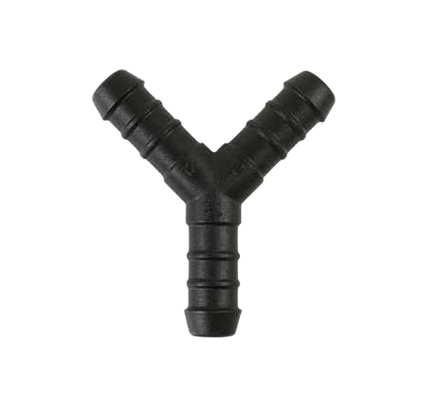 Conector din plastic Y pentru teava de picurare (16MMX20MMX16MM)-Nr.7537