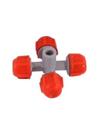 Cap pulverizator pentru teava picurare cu patru iesiri (Nr.7588)