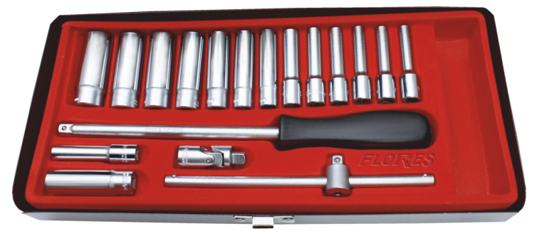 Trusa tubulare Soma 1/4 (19buc./set)