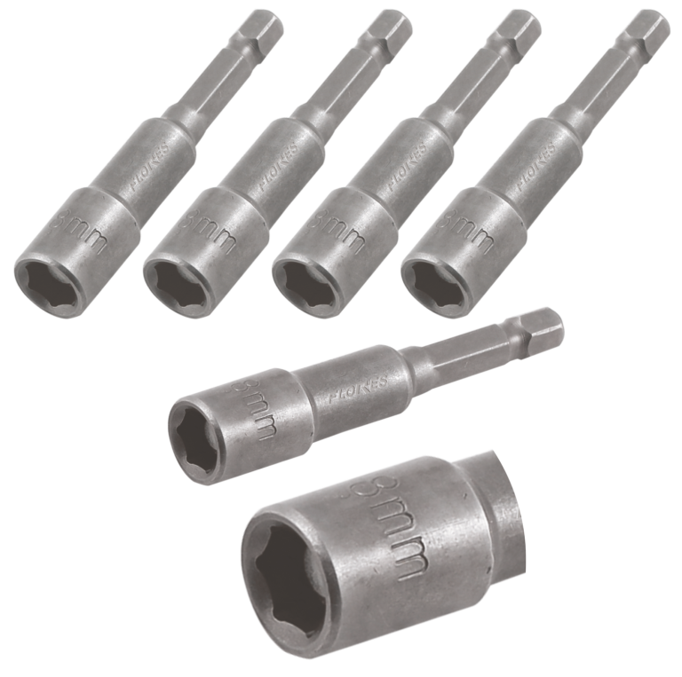 Adaptor cap bit magnetic (6MMx65MM-5buc./set)