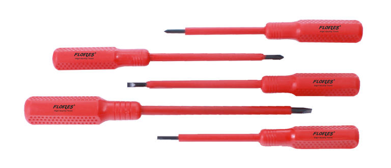 Set surubelnite izolate rosii (5buc./set)