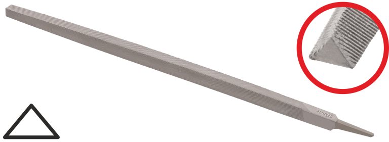 Pila triunghiulara (6MM)