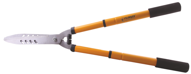 Foarfeca pentru gard viu cu maner telescopic (10")