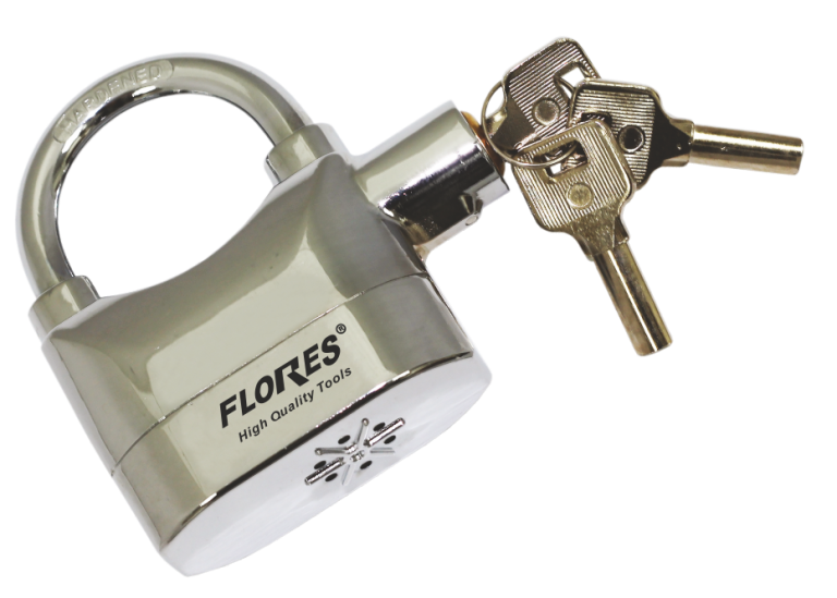 Lacat cu alarma din inox (70MM)