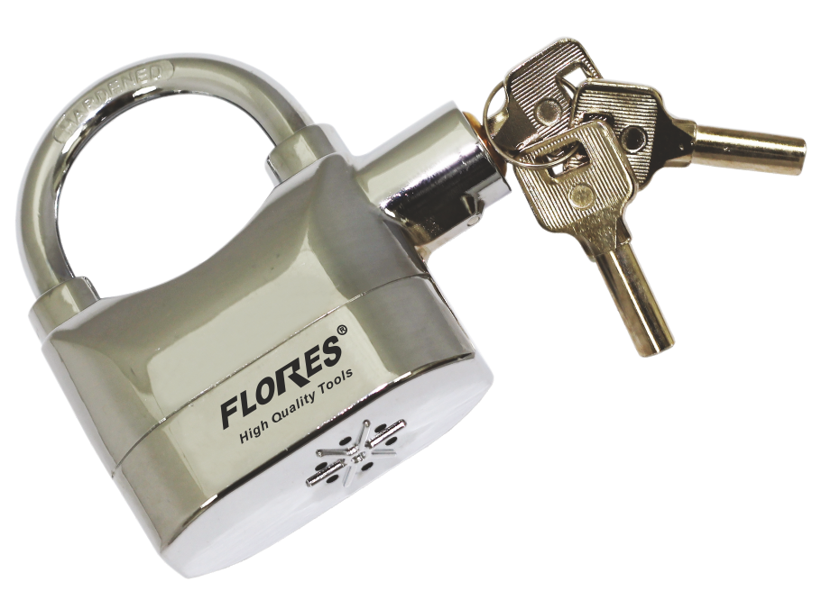 Lacat cu alarma din inox (70MM)