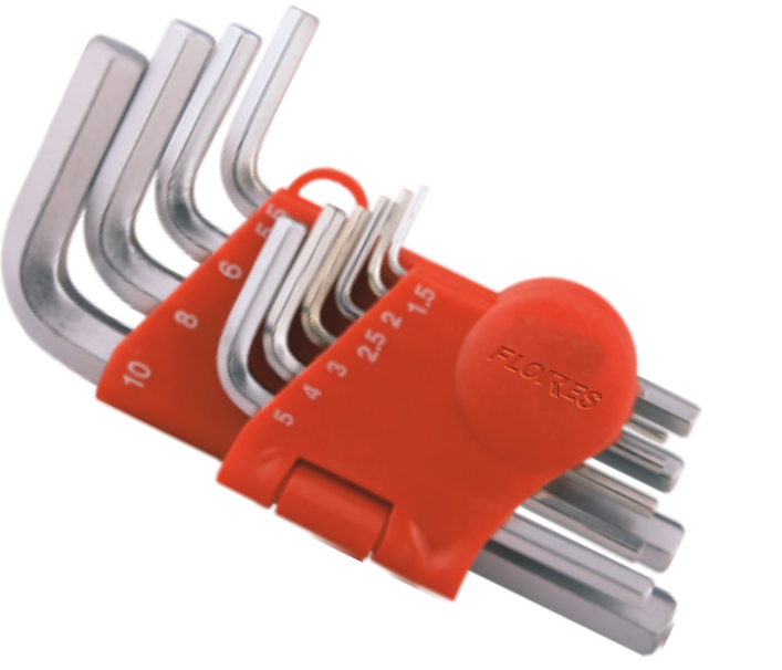 Imbus cromat hexagonal (220MM-9buc./set)