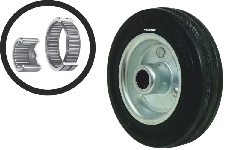 Roata pentru carucior cu rulment (300MMx60MM)