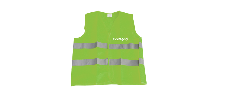 Vesta reflectorizanta groasa verde-(Marimea-L)