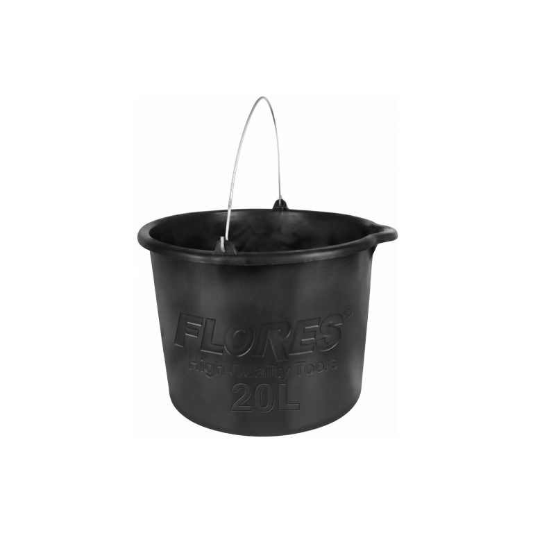 Galeata pentru mortar din cauciuc (20L)