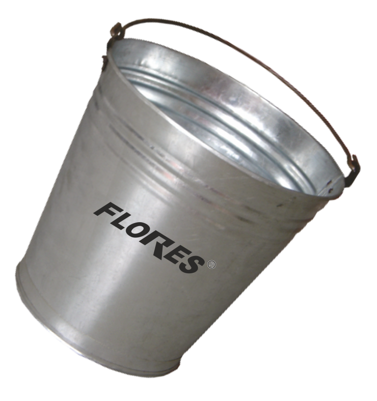 Galeata zincata din tabla (10L)