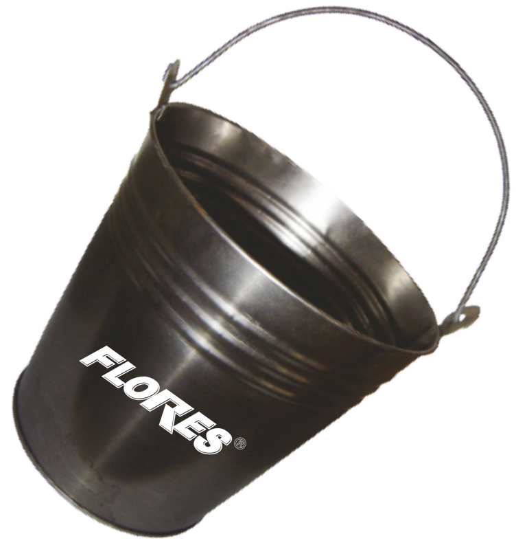 Galeata neagra din tabla (10L)
