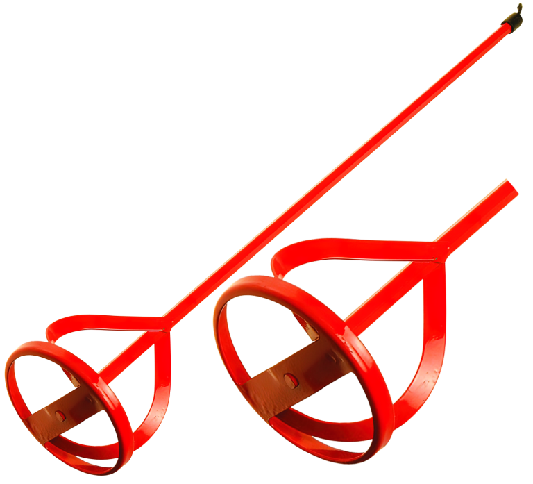 Amestecator rosu pentru vopsea (80MMx400MM)