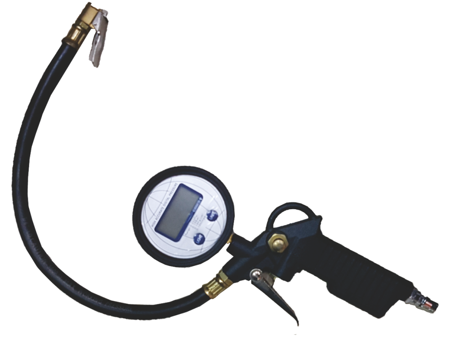 Pistol vulcanizare cu manometru digital
