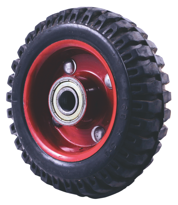 Roata plina pentru carucior (160MMx50MM)